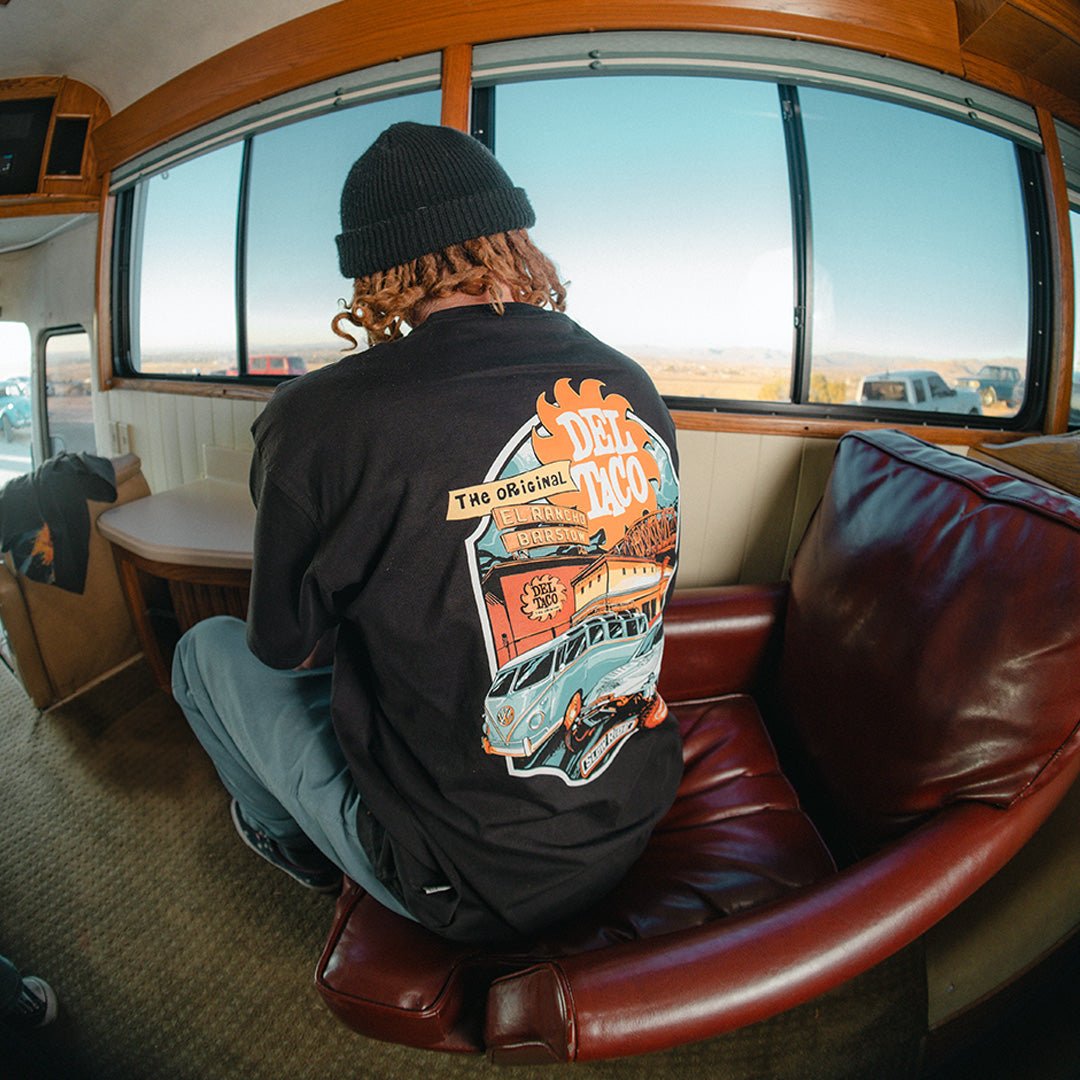 Barstow Del Taco Baja Hoodie (Black) - Slow Ride