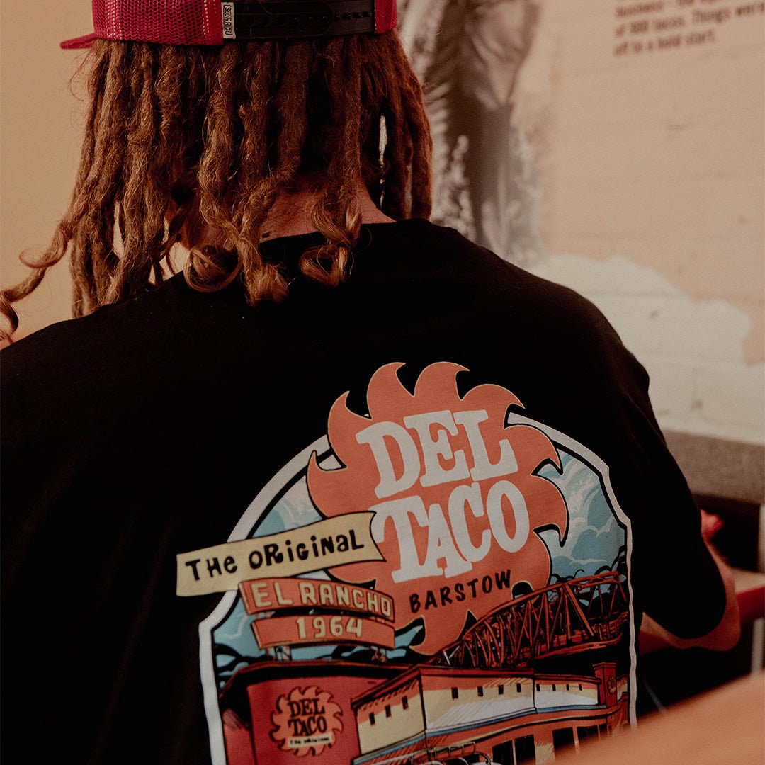 Barstow Del Taco Basic Tee (Black) - Slow Ride
