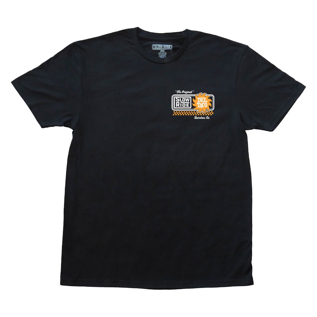 Barstow Del Taco Basic Tee (Black) - Slow Ride