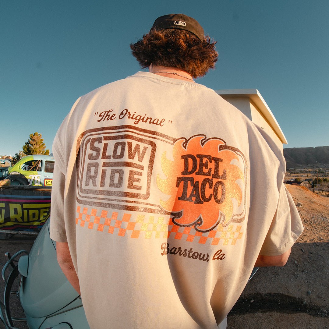 Barstow Del Taco Basic Tee (Black) - Slow Ride