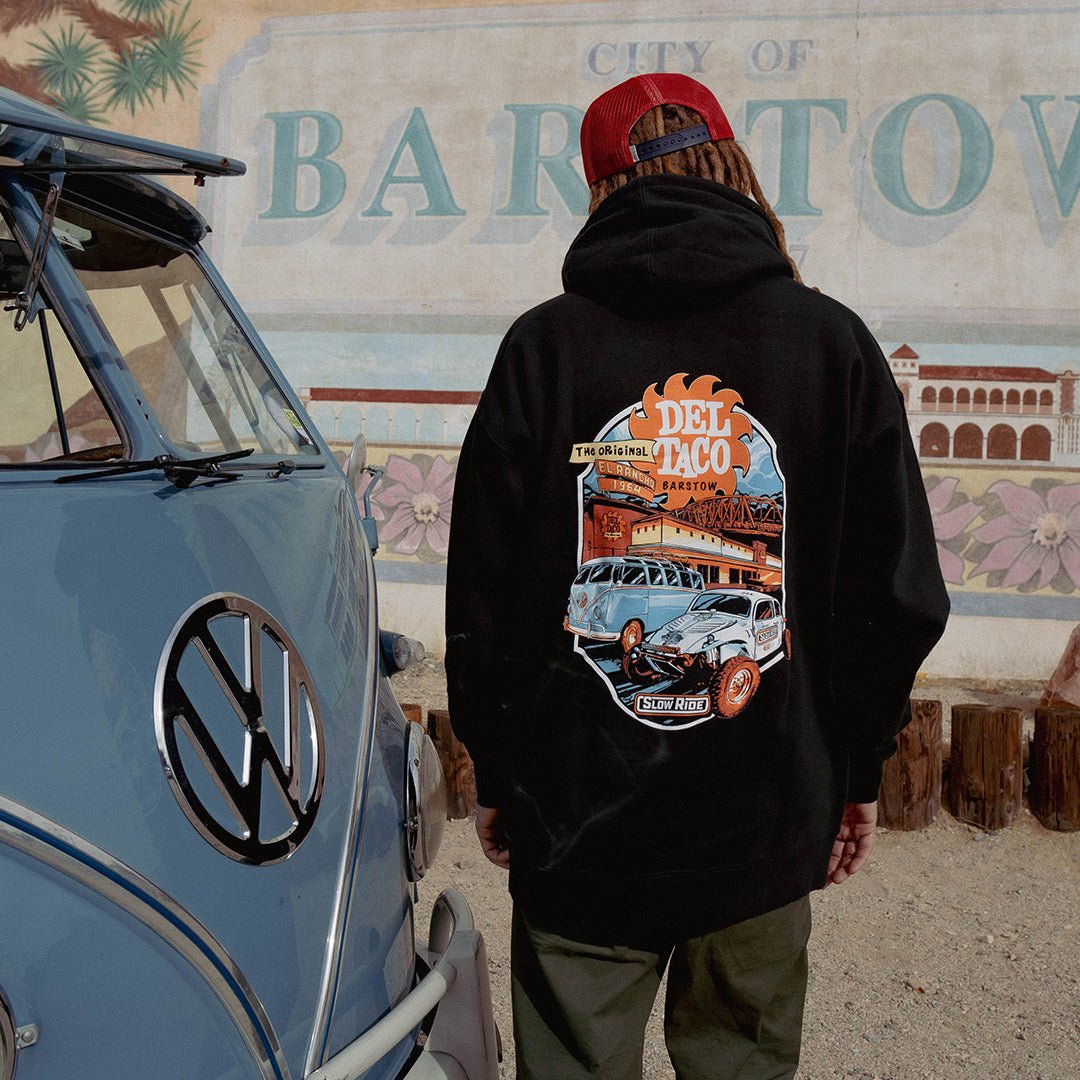 Barstow Del Taco Basic Tee (Black) - Slow Ride