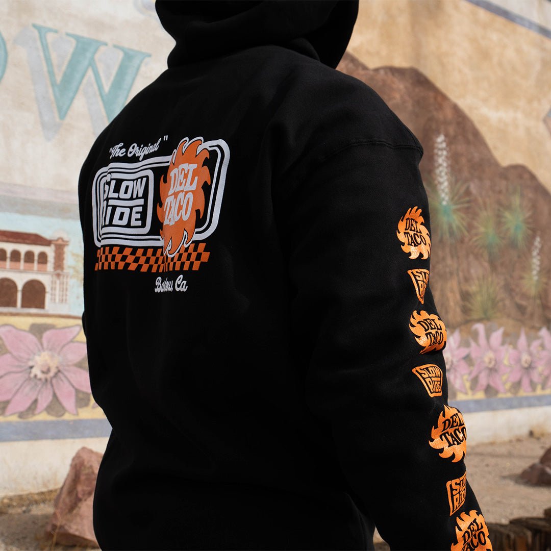 Barstow Del Taco Staple Hoodie (Black) - Slow Ride