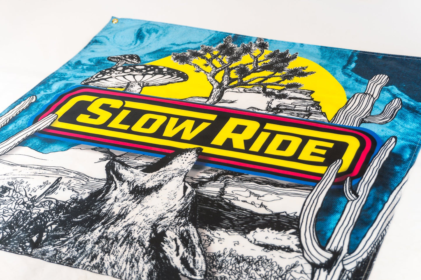 Desert Landscape Banner - Slow Ride