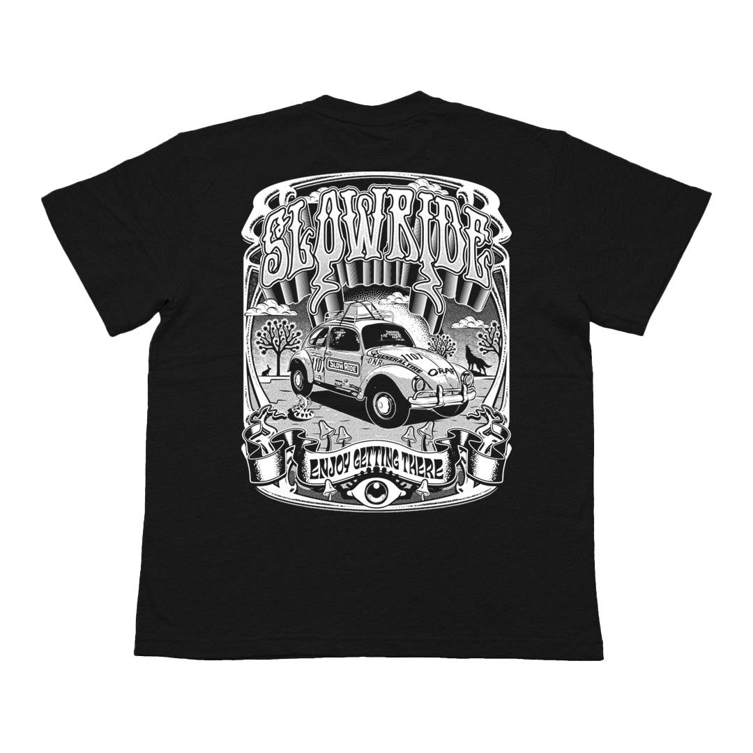 Desert Trip Heavy Weight Tee (Black/White)