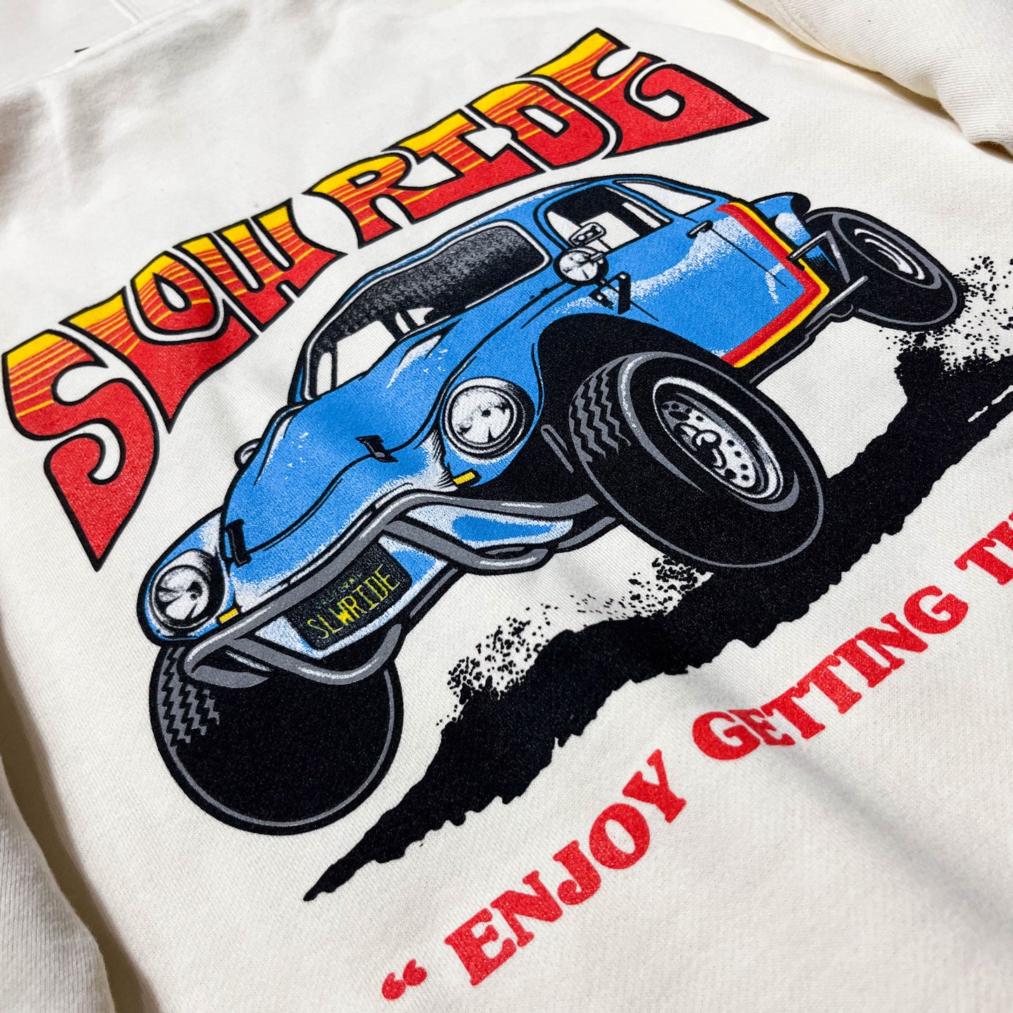 Enjoy Baja Hoodie (Off - White) - Slow Ride