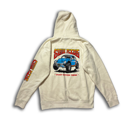 Enjoy Baja Hoodie (Off - White) - Slow Ride