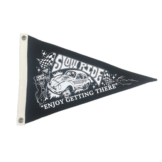 Enjoy Getting There Pennant - Slow Ride