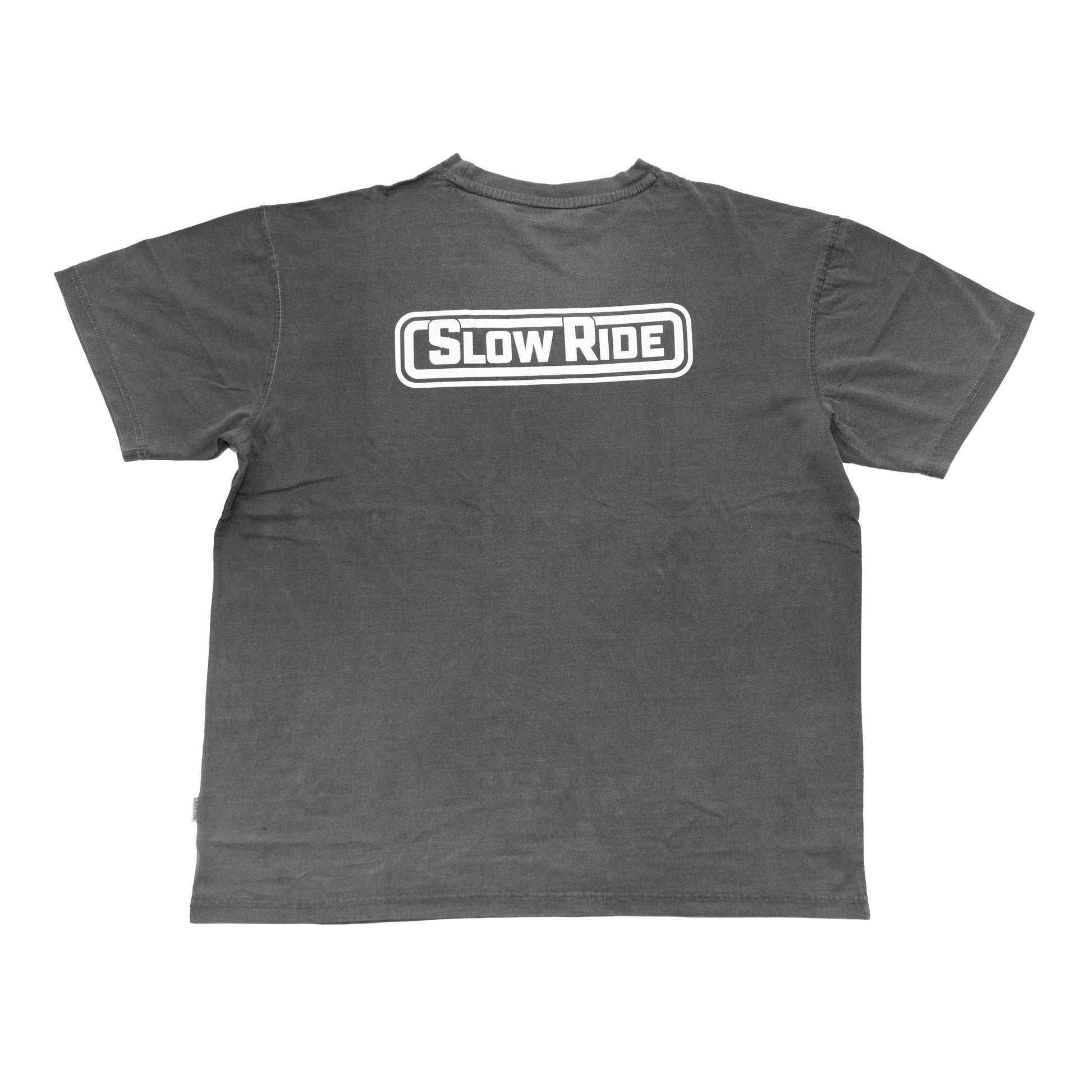 Radio Heavyweight Tee (Vintage Black) - Slow Ride