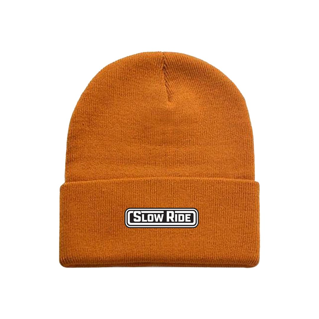 Radio Rubber Patch Beanie (5 Colors) - Slow Ride