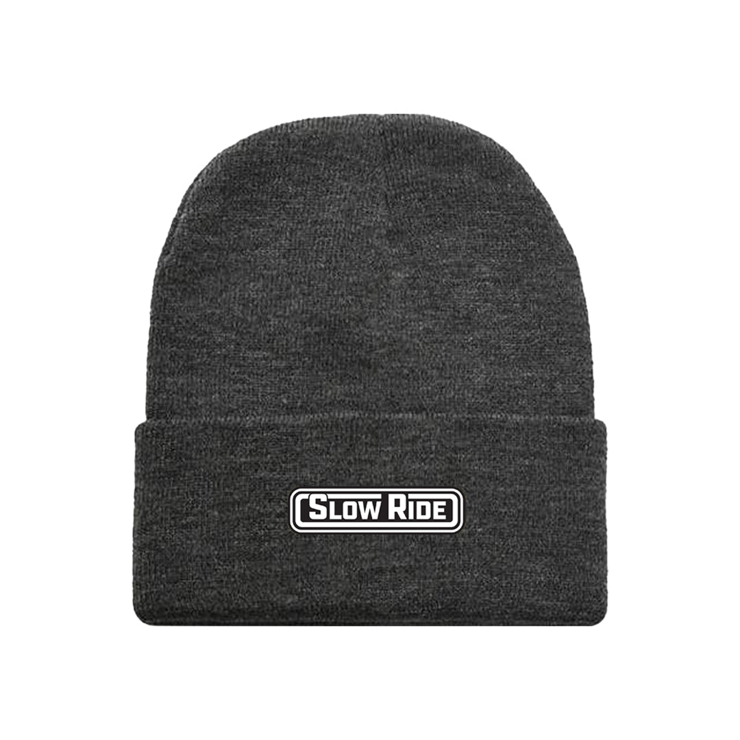 Radio Rubber Patch Beanie (5 Colors) - Slow Ride
