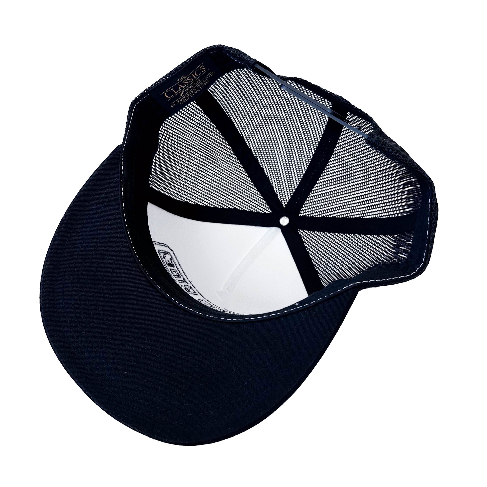 Radio Trucker Hat (White/Black) - Slow Ride