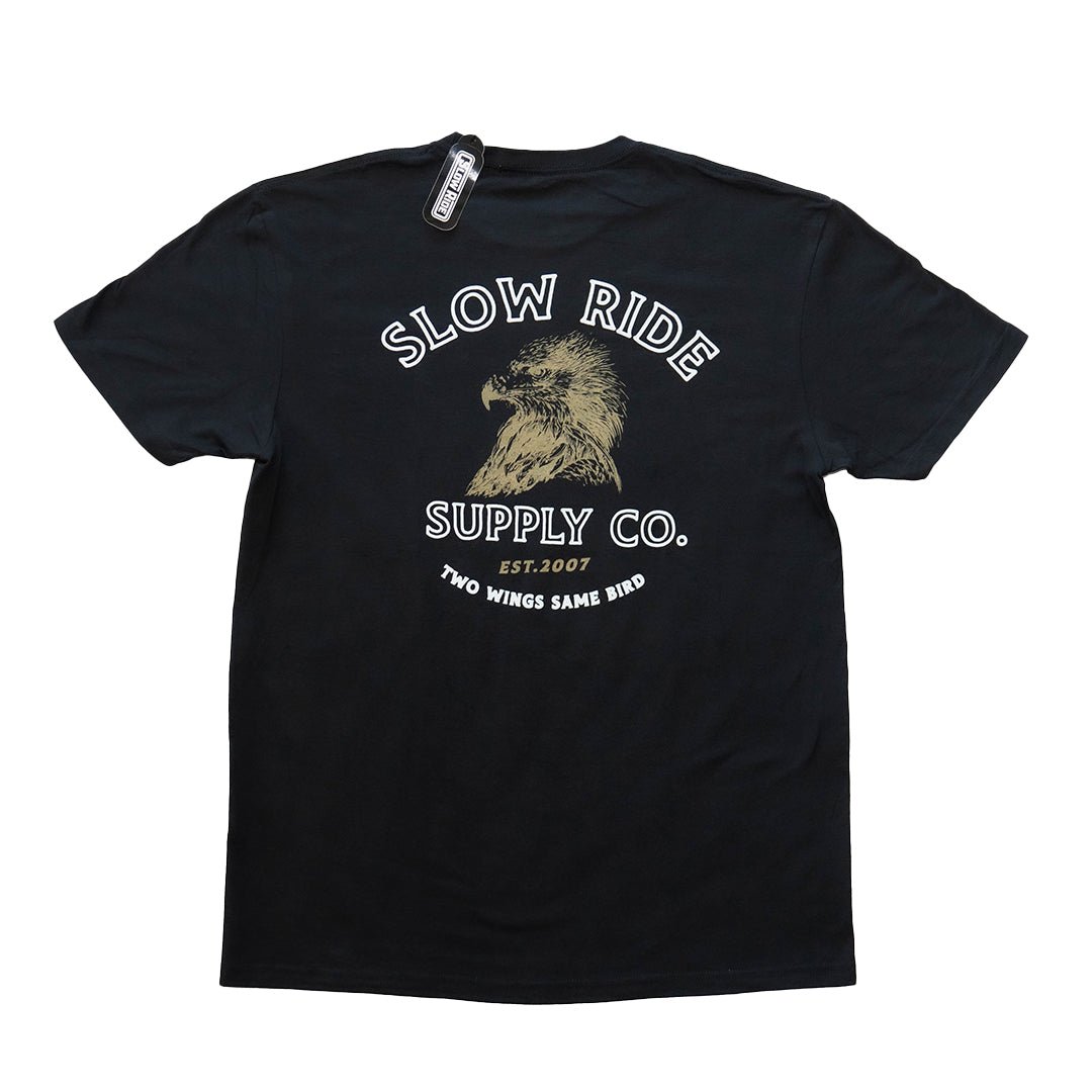 Same Bird Tee (Black) - Slow Ride