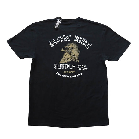 Same Bird Tee (Black) - Slow Ride
