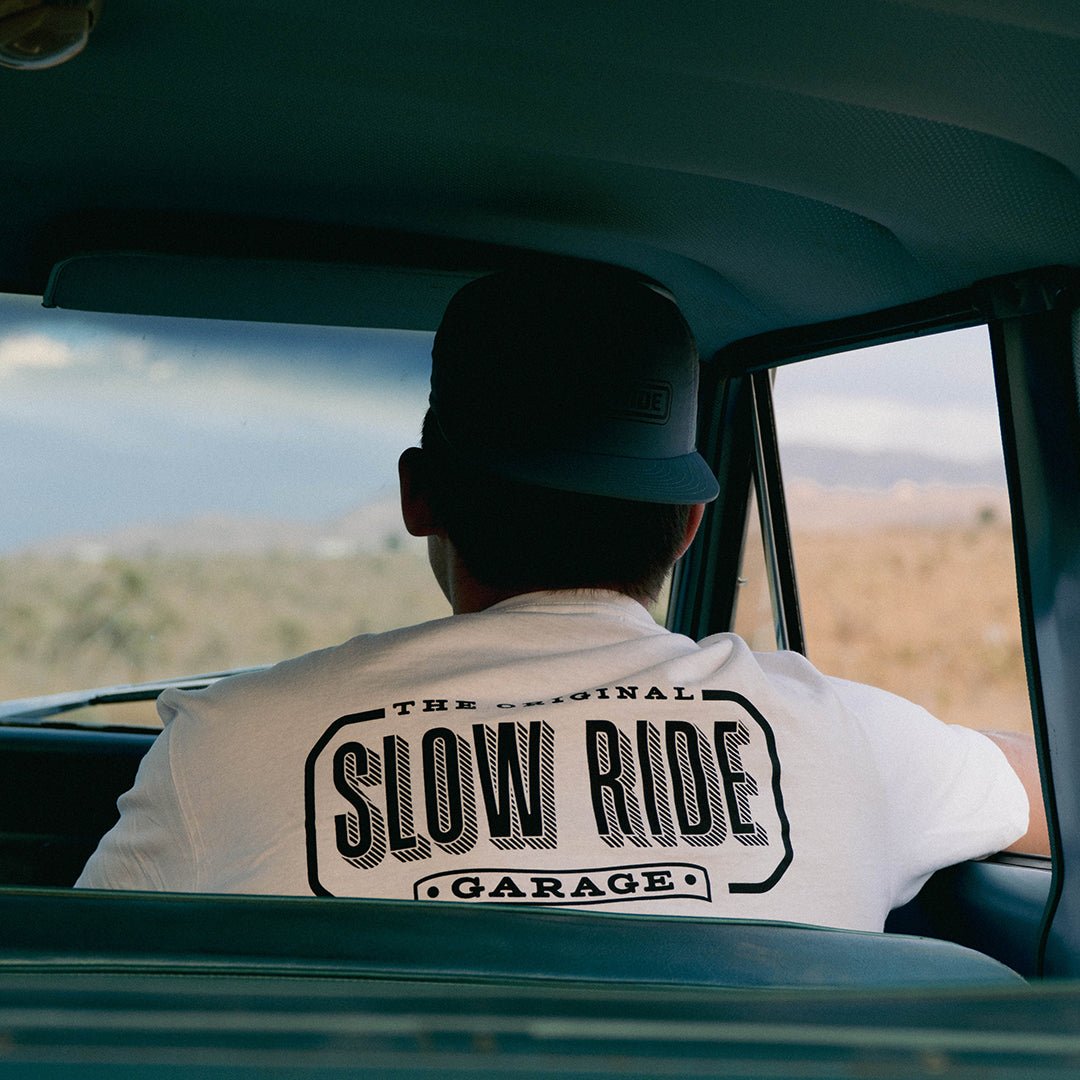 Shaver 3.0 Tee (White) - Slow Ride