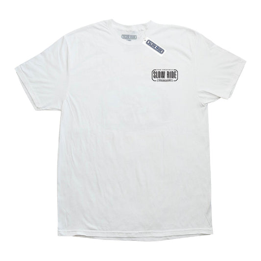 Shaver 3.0 Tee (White) - Slow Ride