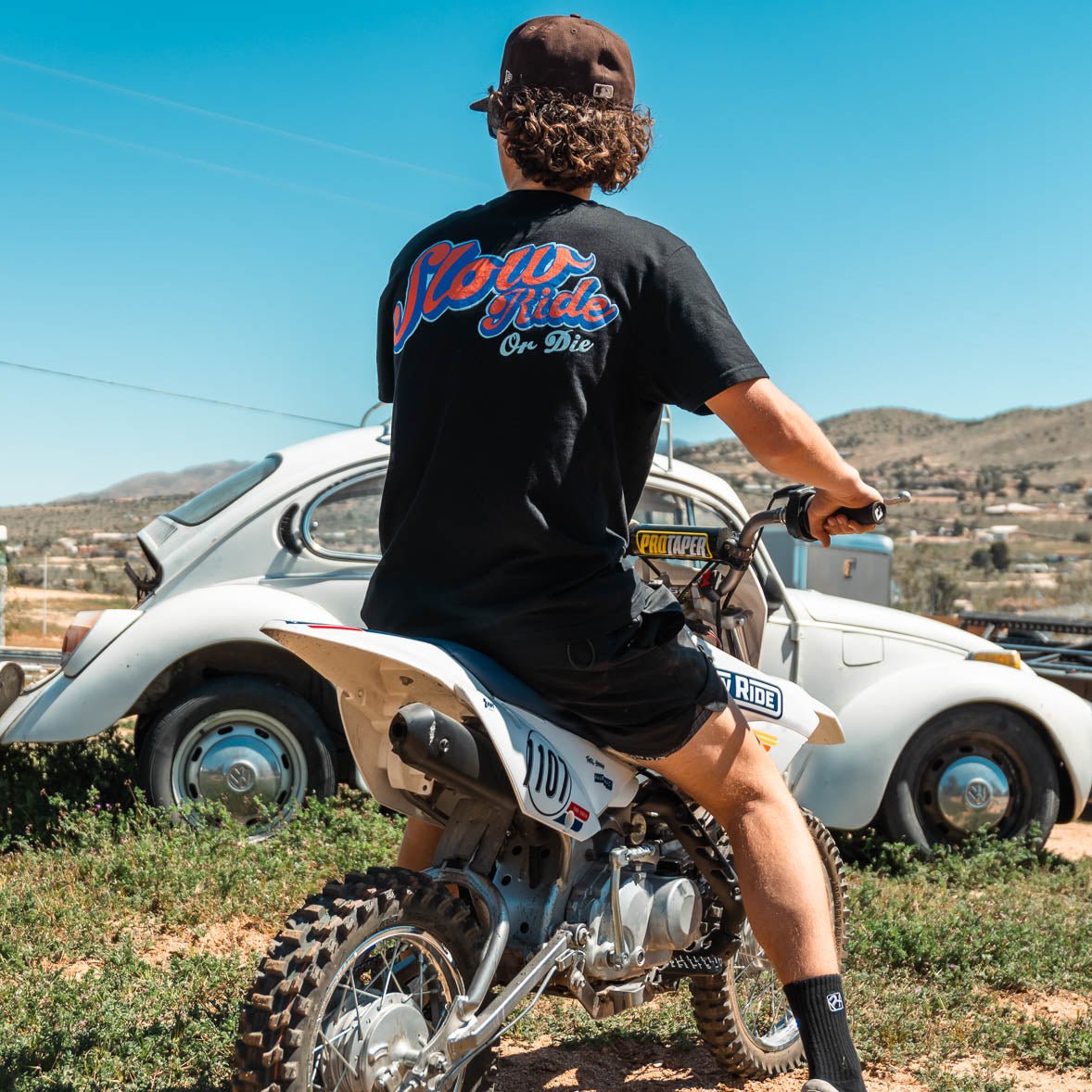 Slow Ride or Die Tee Day (2 Colors) - Slow Ride