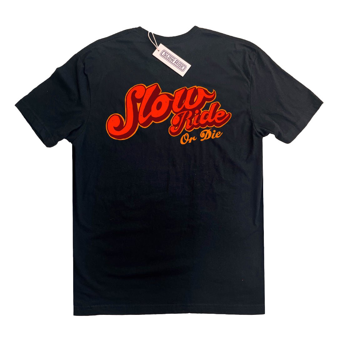 Slow Ride or Die Tee Night (Black) - Slow Ride