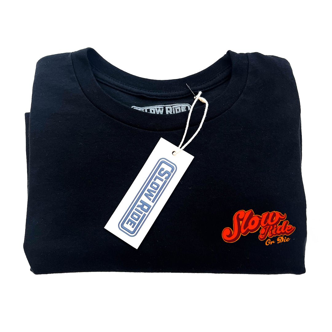 Slow Ride or Die Tee Night (Black) - Slow Ride