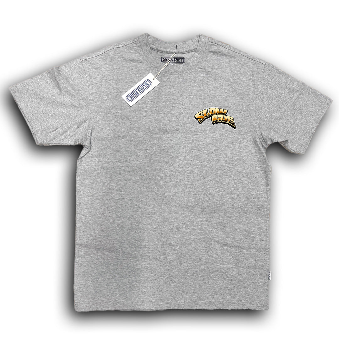 Space Trip Tee (Grey) - Slow Ride