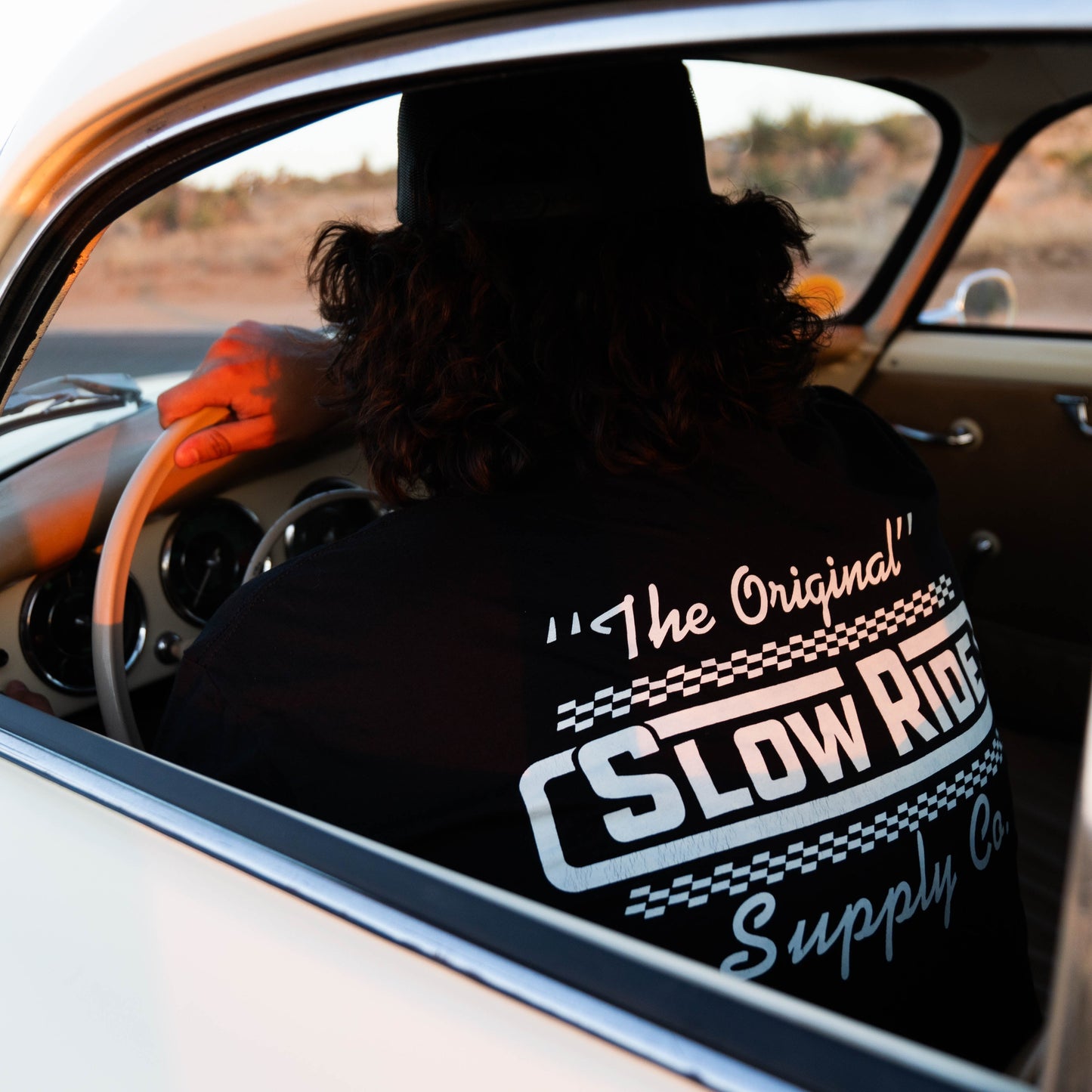 "The Original" Tee (Black) - Slow Ride