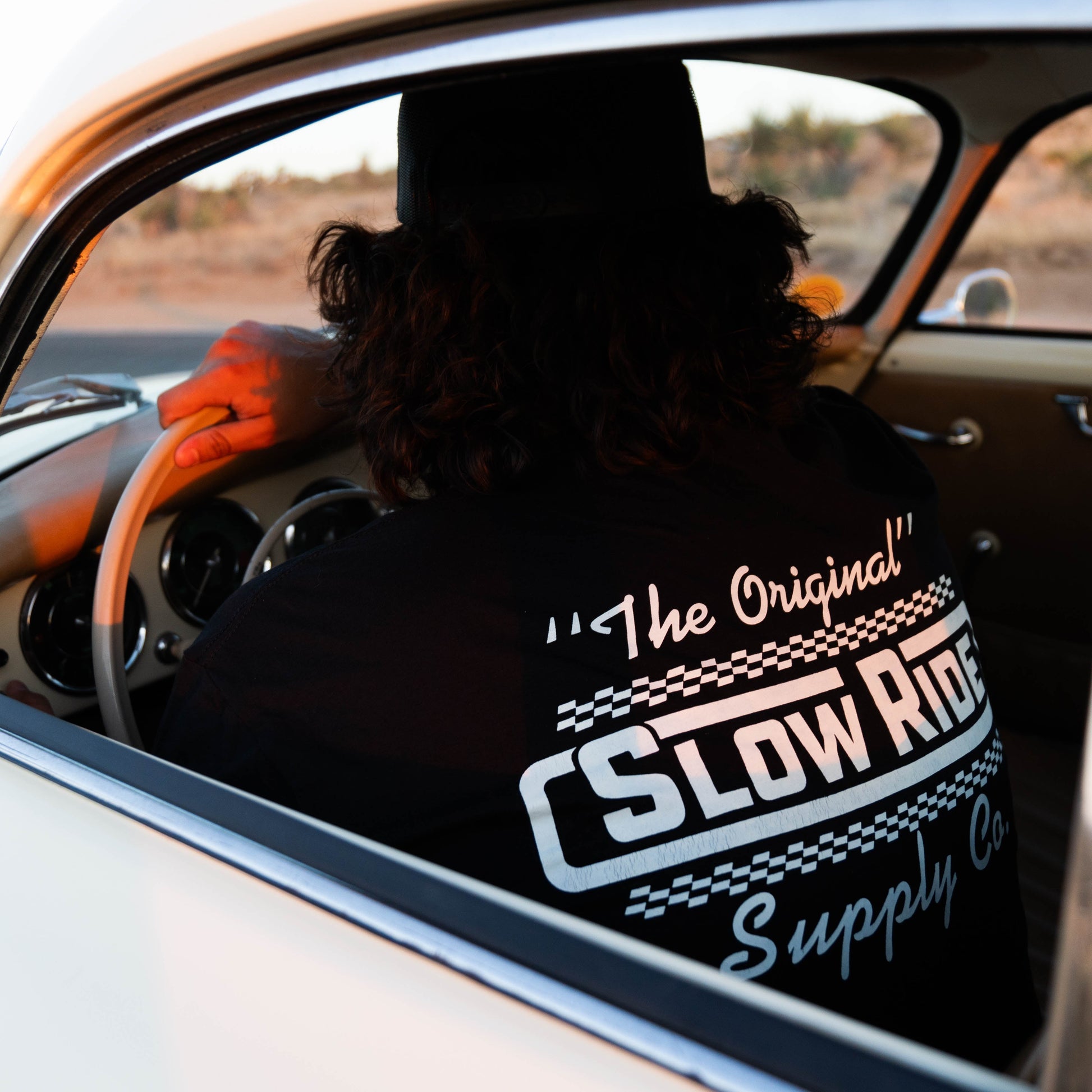 "The Original" Tee (Black) - Slow Ride