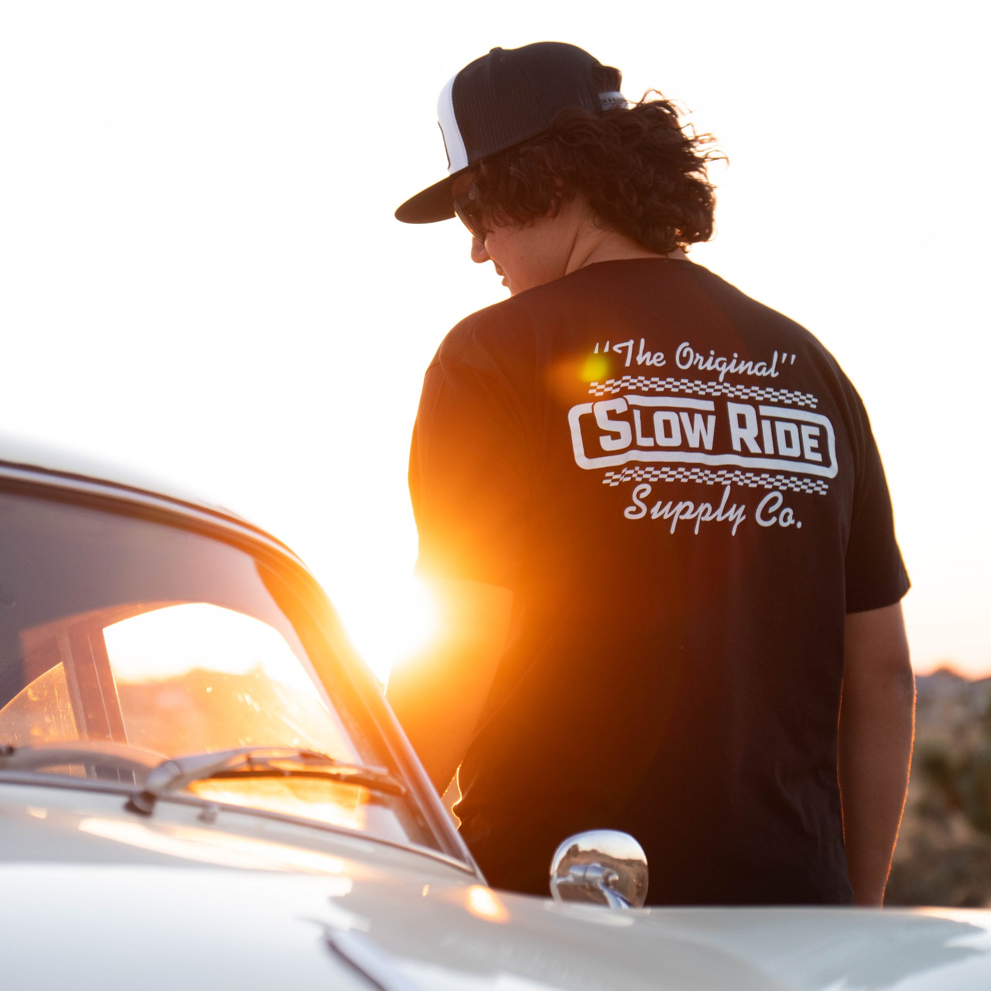 "The Original" Tee (Black) - Slow Ride