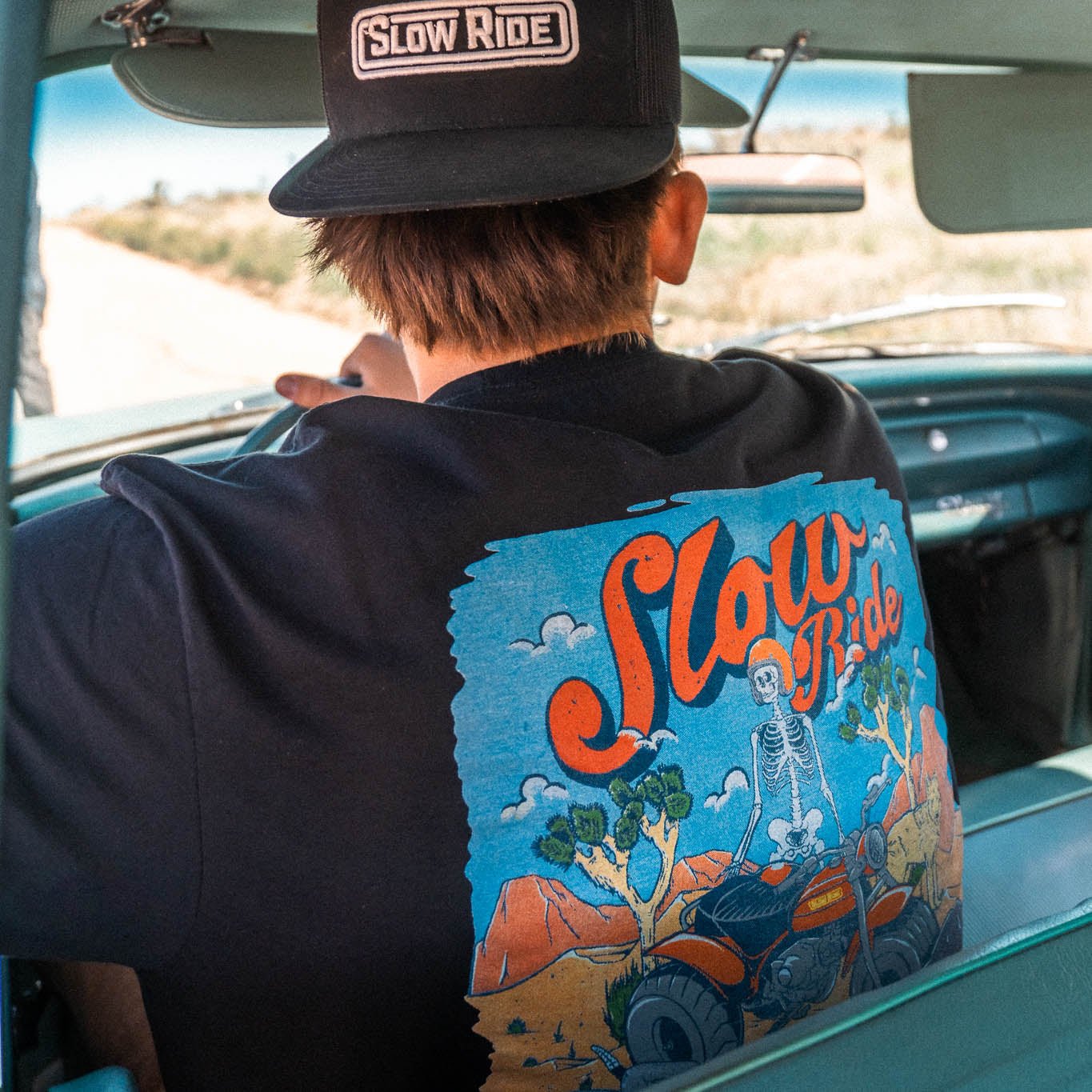 Three Wheelin'Tee Day (2 Colors) - Slow Ride
