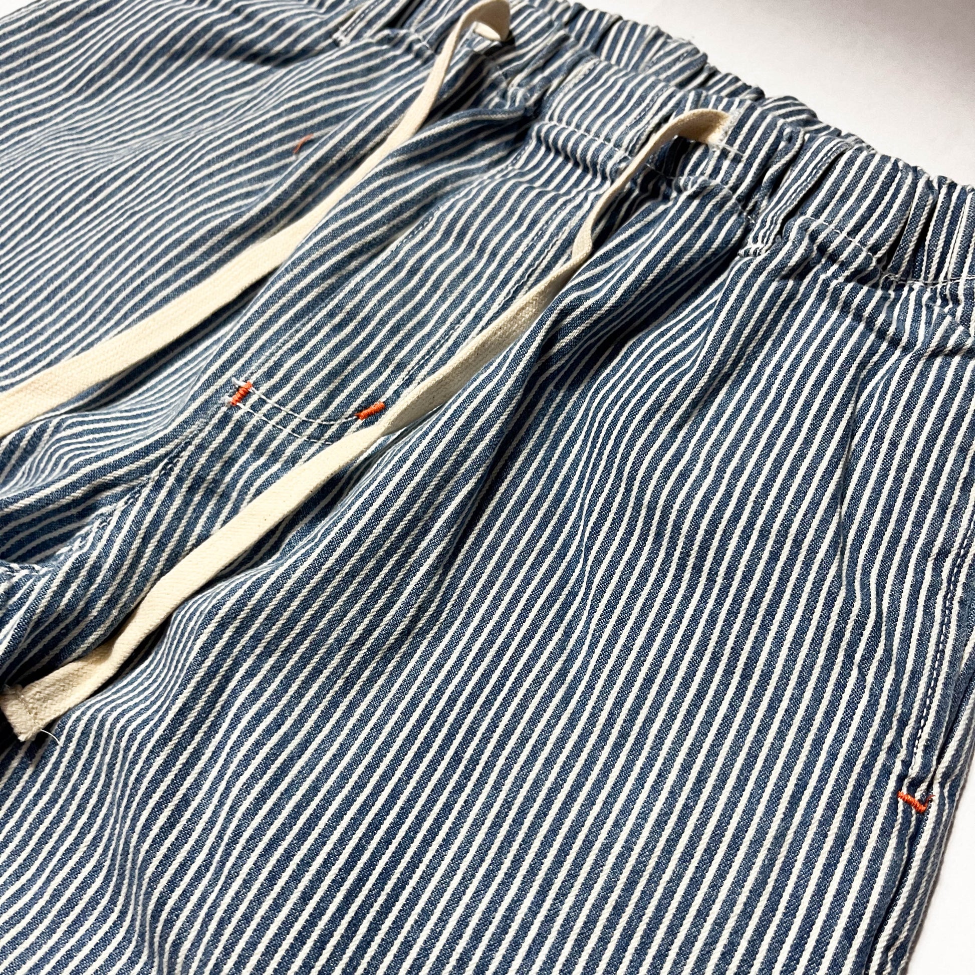 USA MADE Finisher Pant Navy/White - Slow Ride