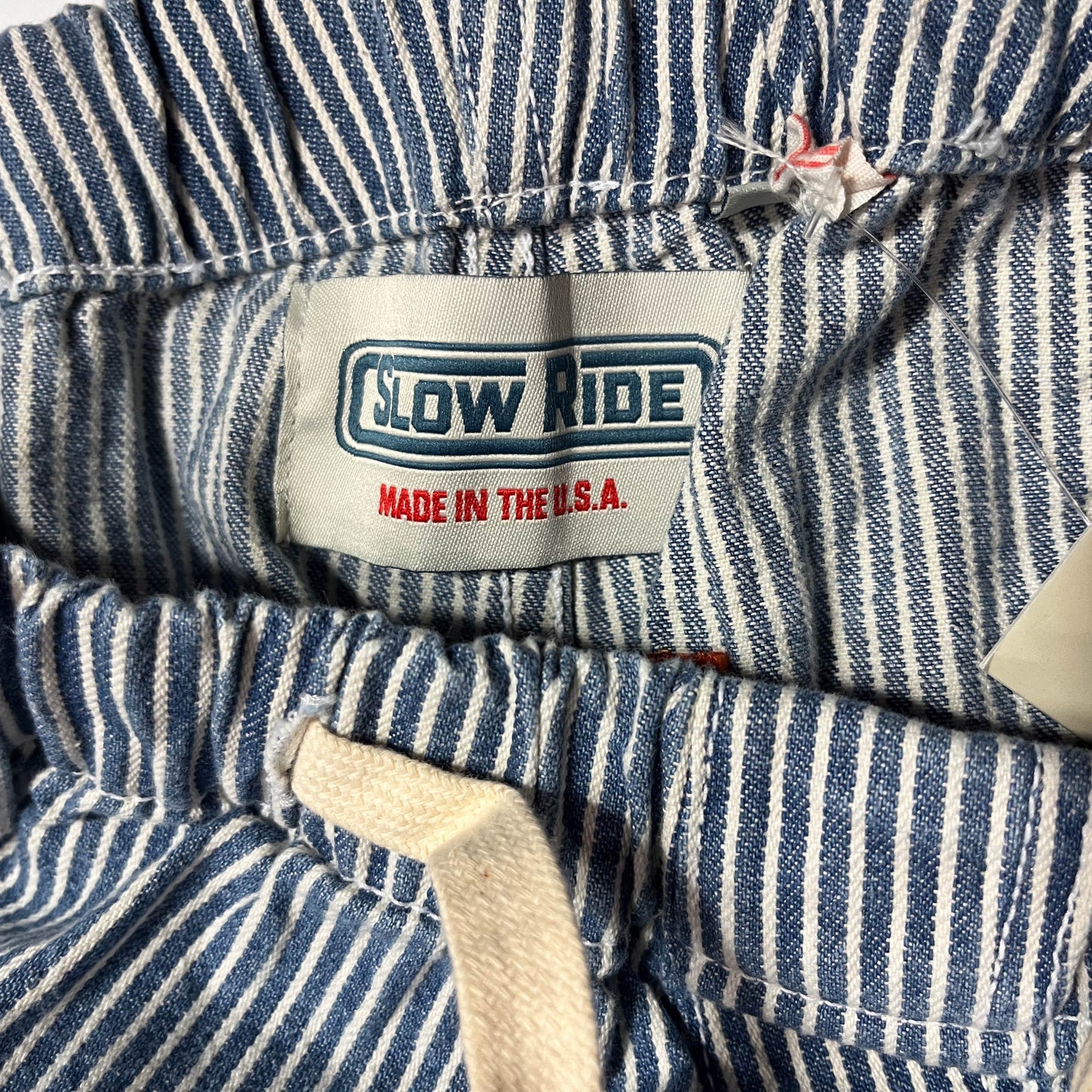 USA MADE Finisher Pant Navy/White - Slow Ride