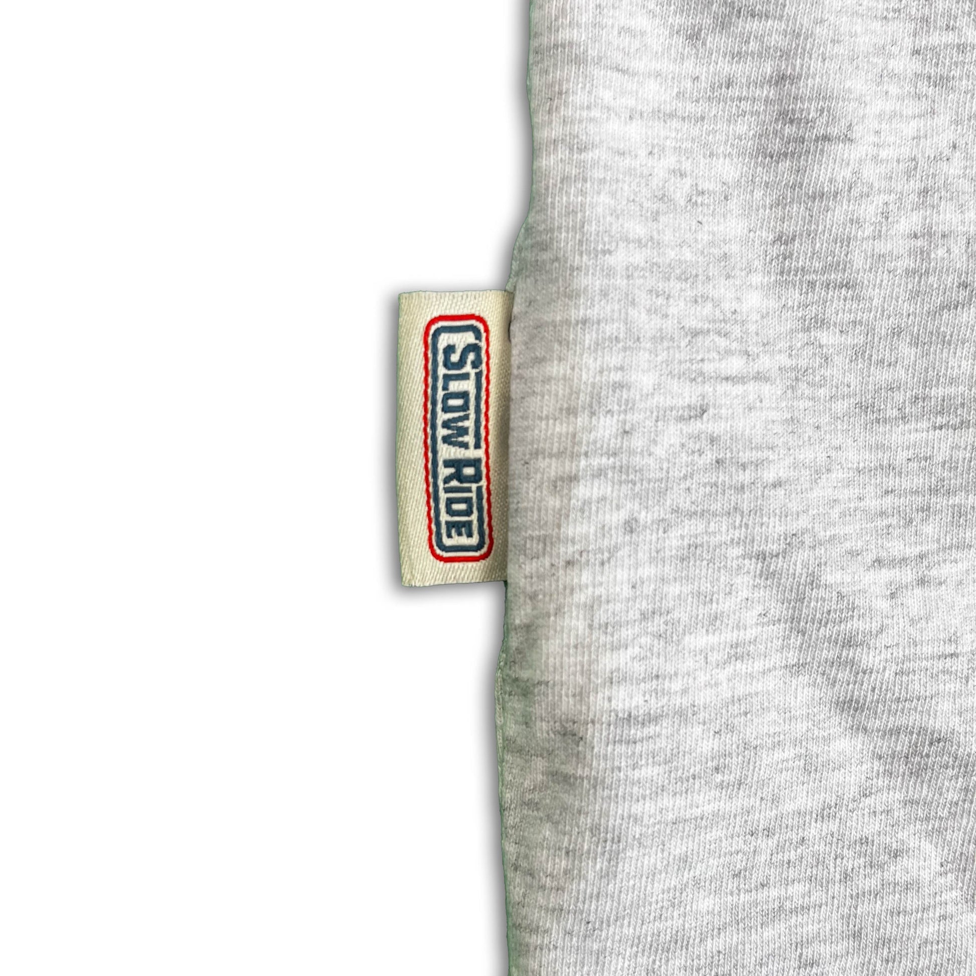 USA Made L/S Tee Grey - Slow Ride