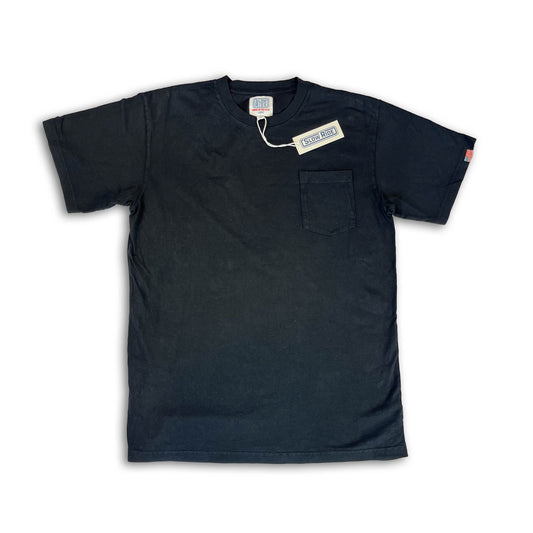 USA Made Pocket Tee Black - Slow Ride