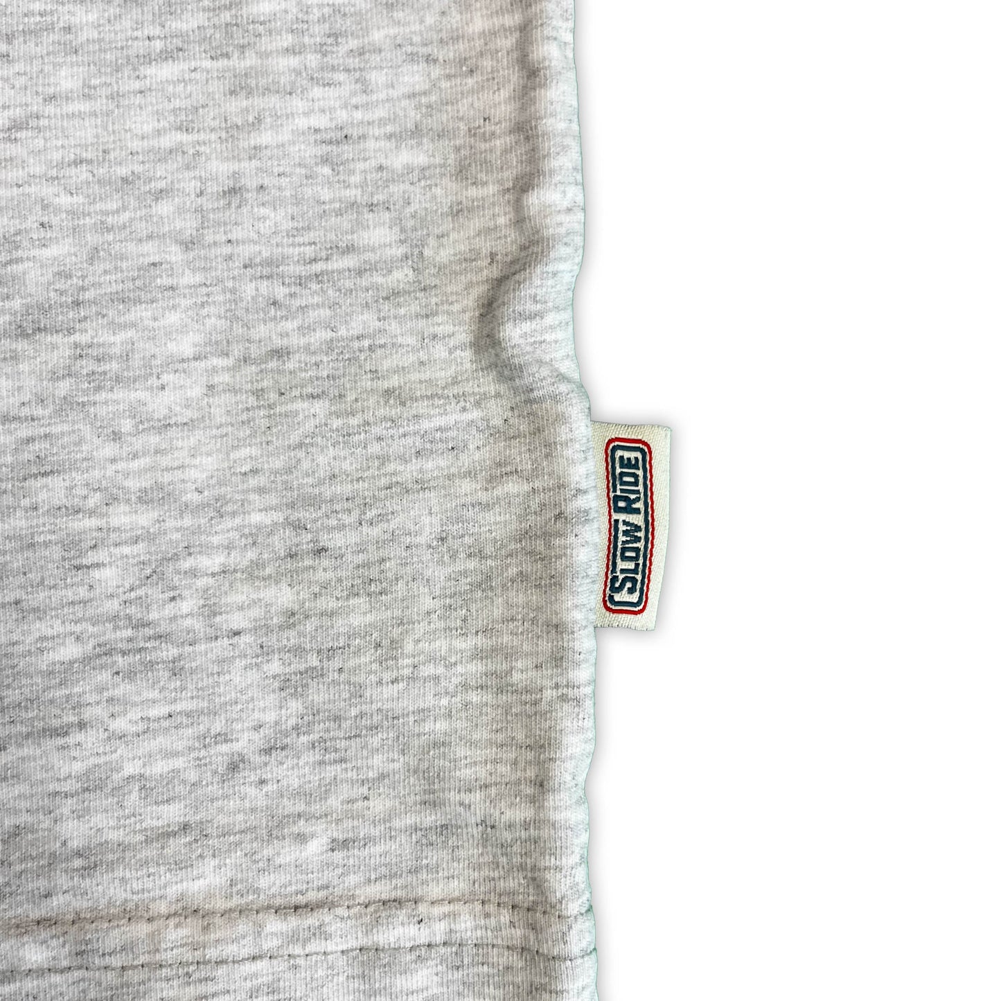 USA Made Pocket Tee Grey - Slow Ride