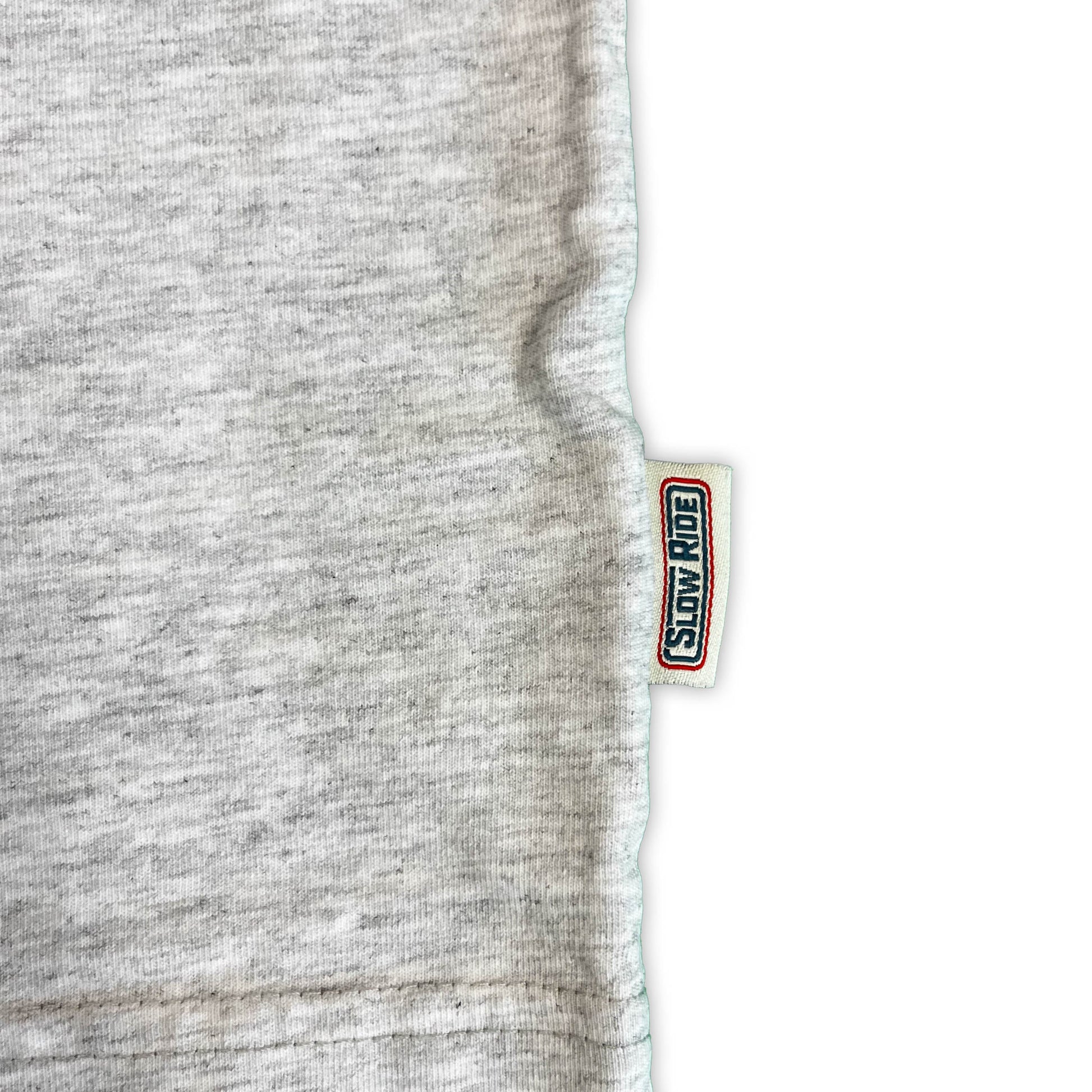 USA Made Pocket Tee Grey - Slow Ride