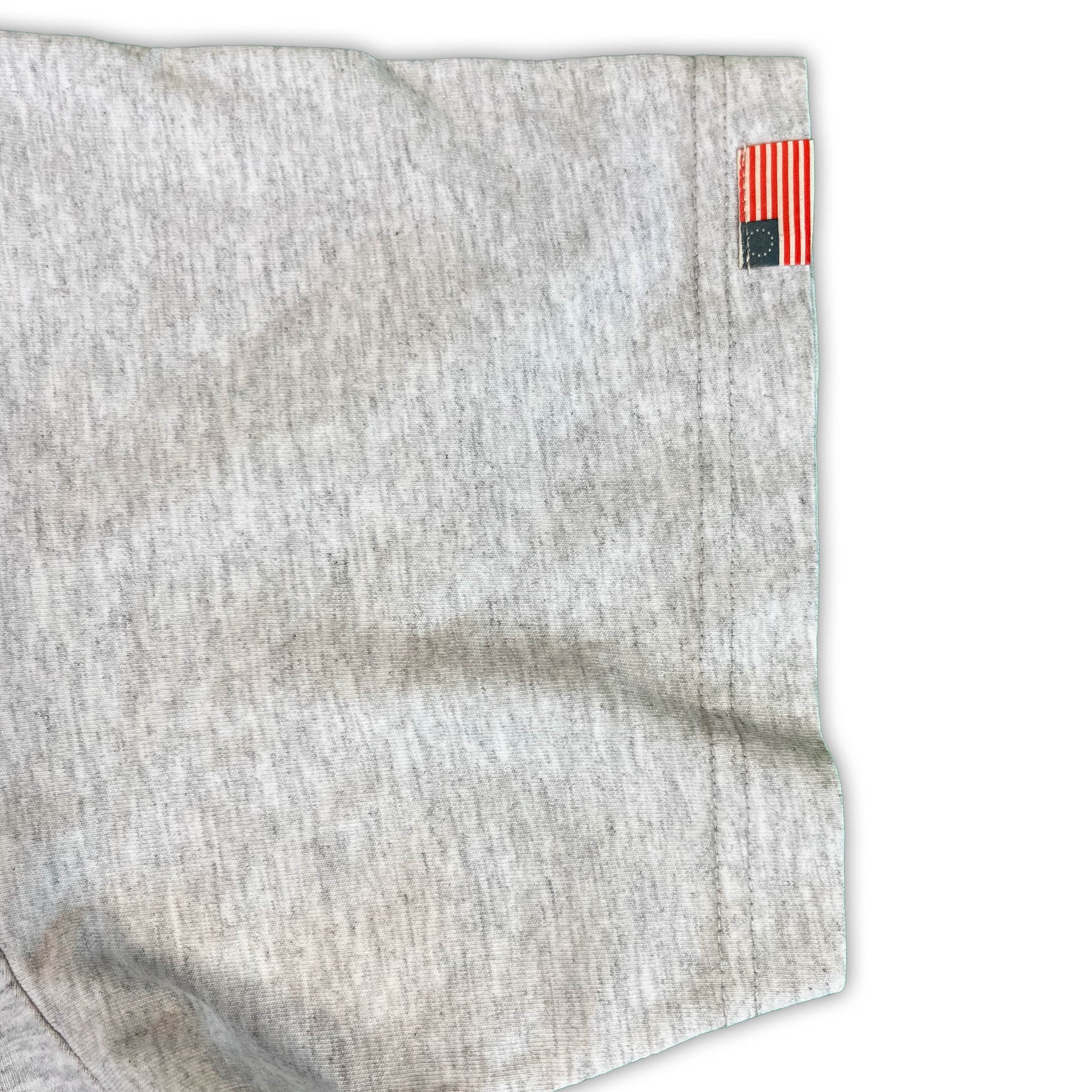 USA Made Pocket Tee Grey - Slow Ride