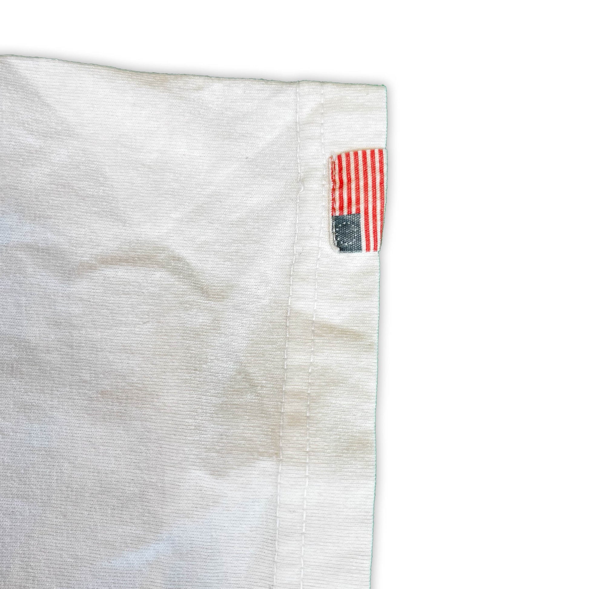 USA Made Pocket Tee White - Slow Ride