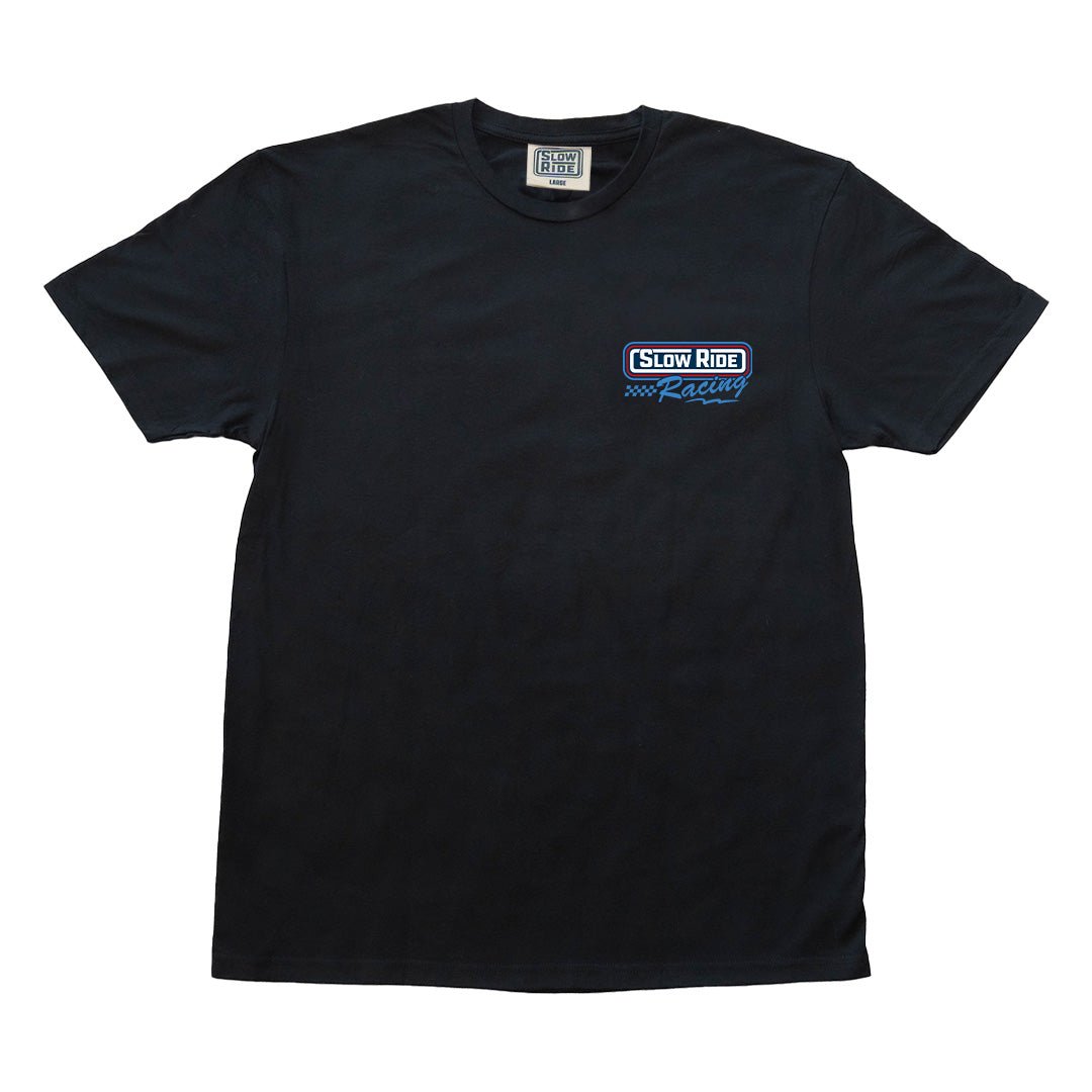 Welcome To Johnson Valley Tee (Black) - Slow Ride